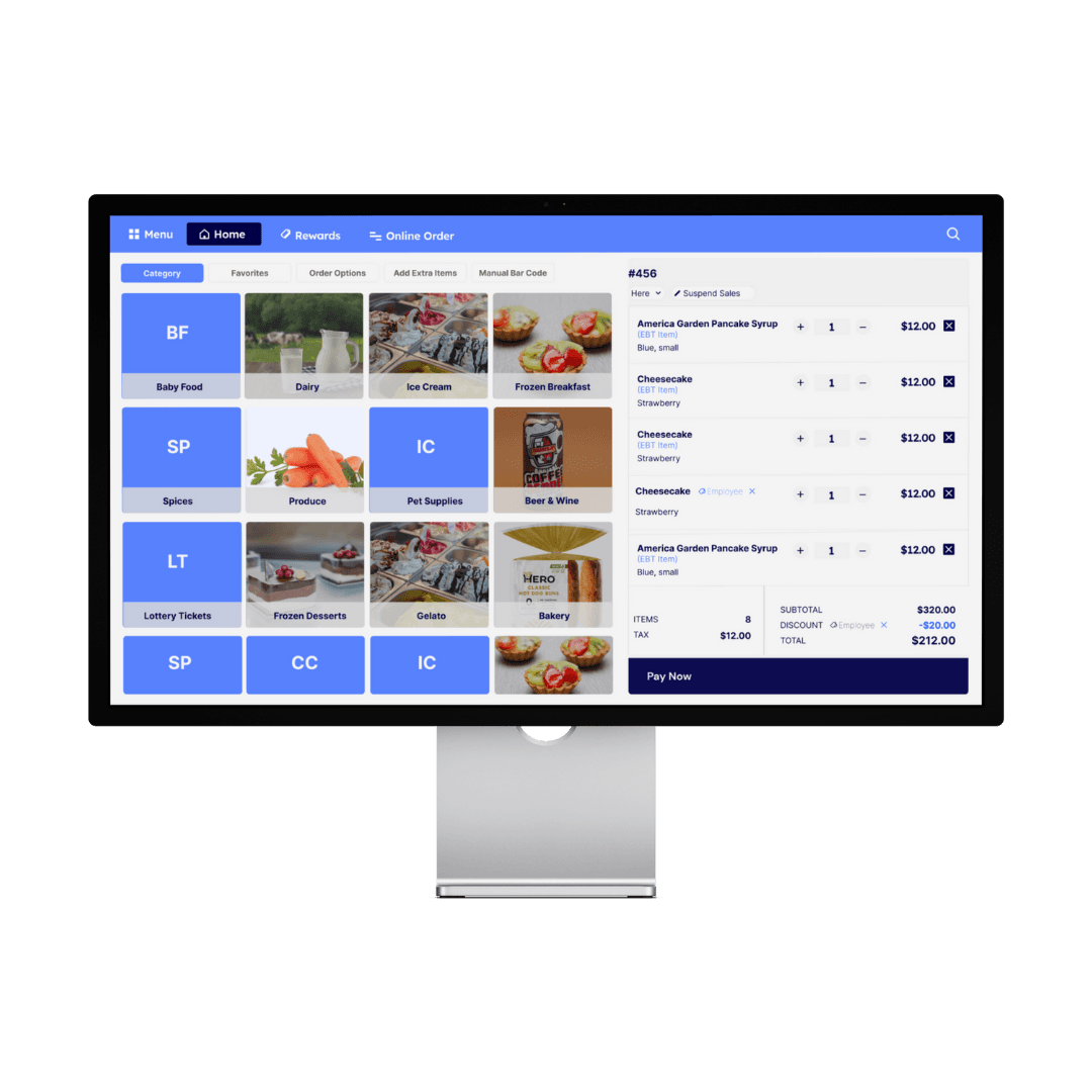 15.5" cashier tablet
