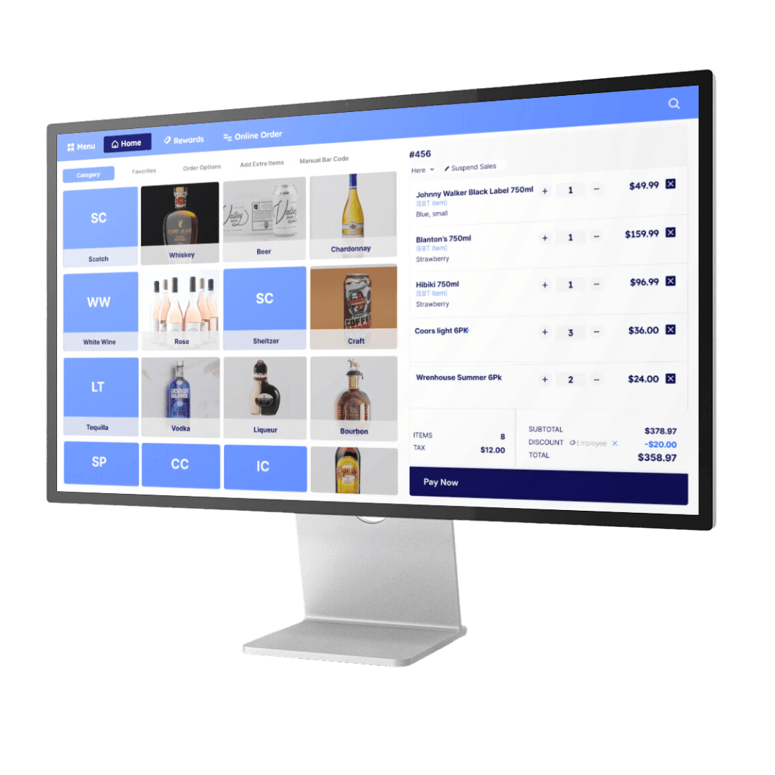 Octopos all-in-one grocery hardware kit