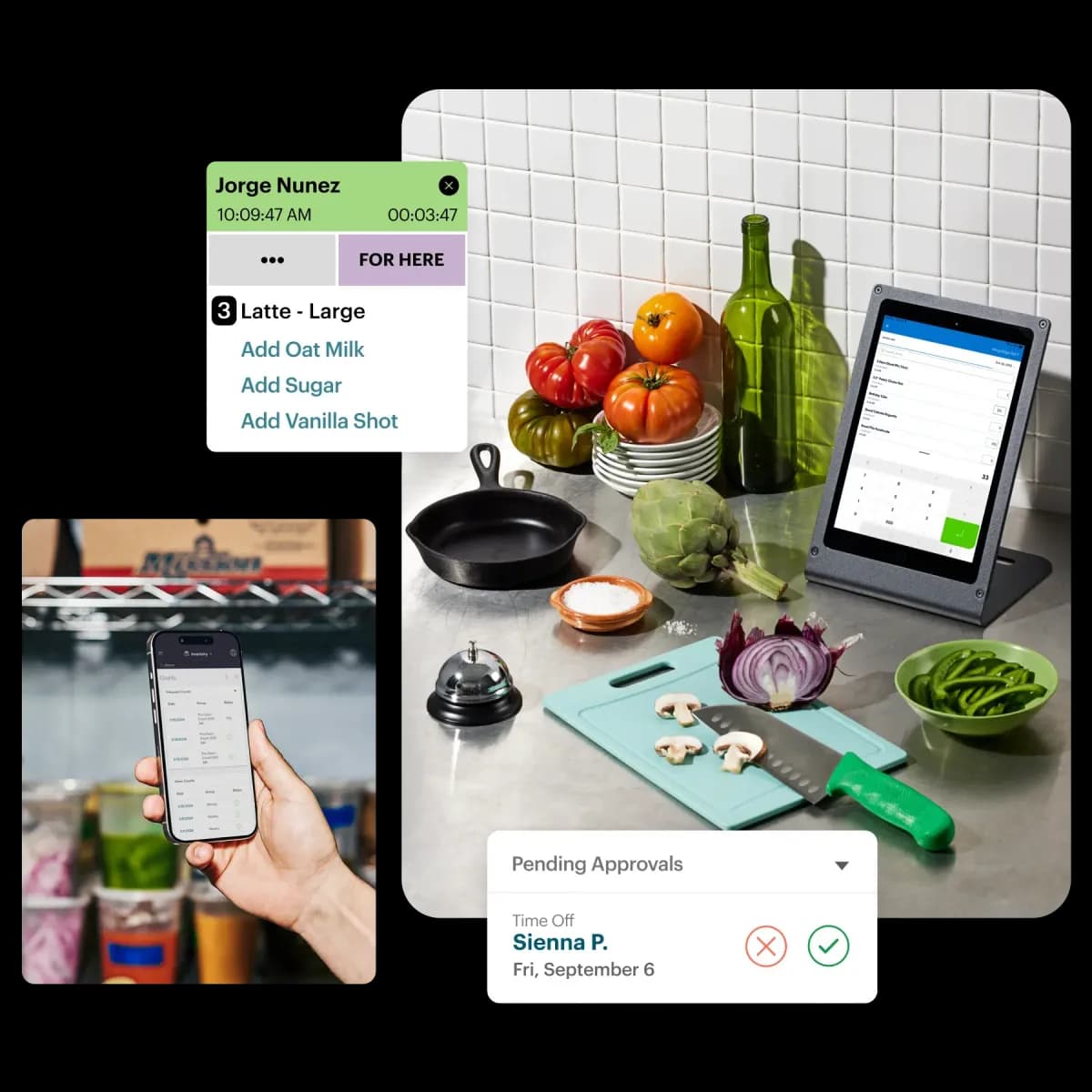TouchBistro back-of-house kitchen tools